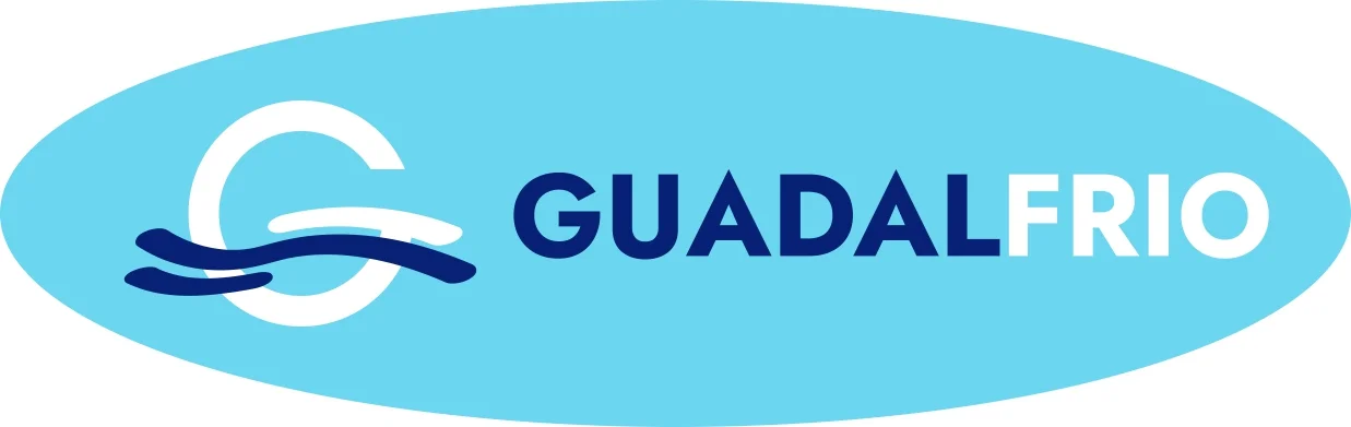 Logo con fondo blanco de nuestra marca Guadalfrío de Gadinver